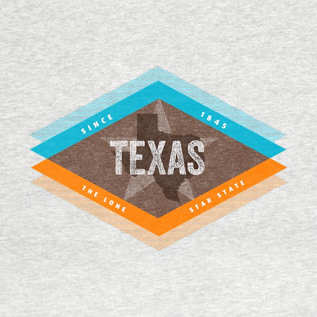 Vintage Mid Century Modern Texas by Hashtagified